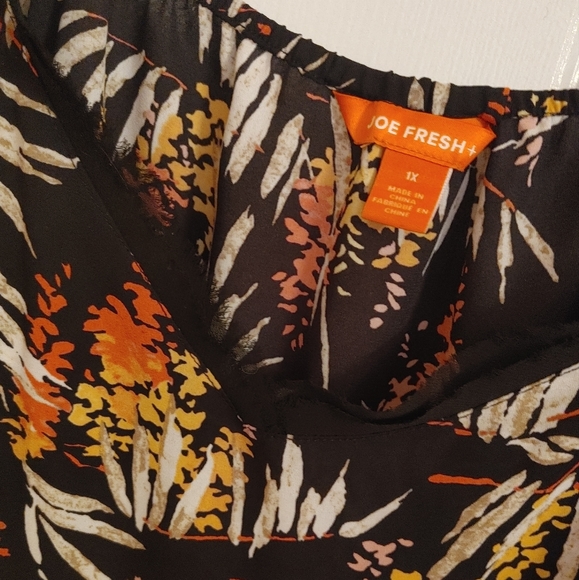 Joe Fresh Floral Tank Top - Picture 2 of 3